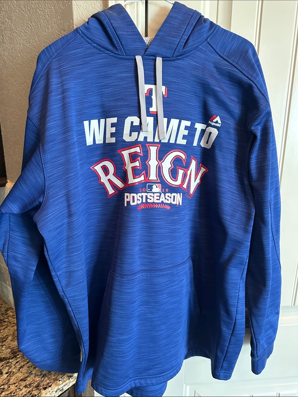 Majestic Royal Blue "We Came To Reign" Hoodie